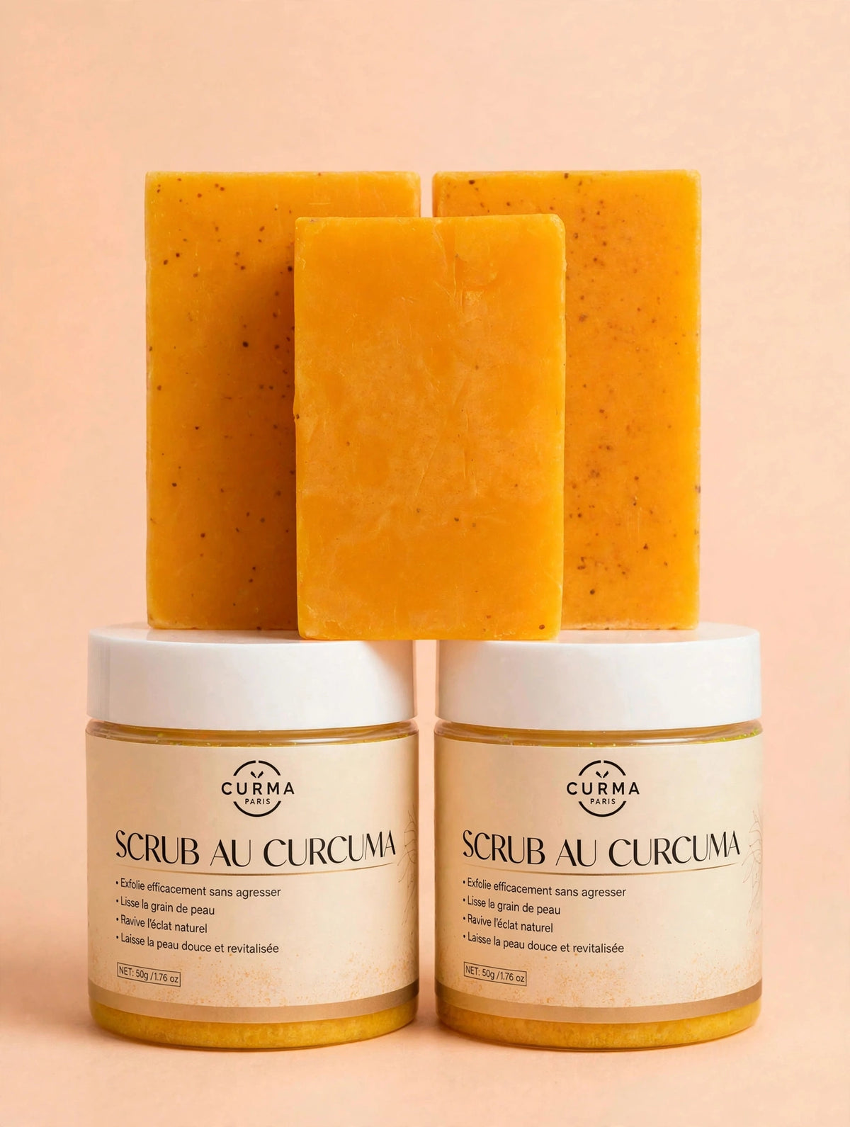 Savon au curcuma